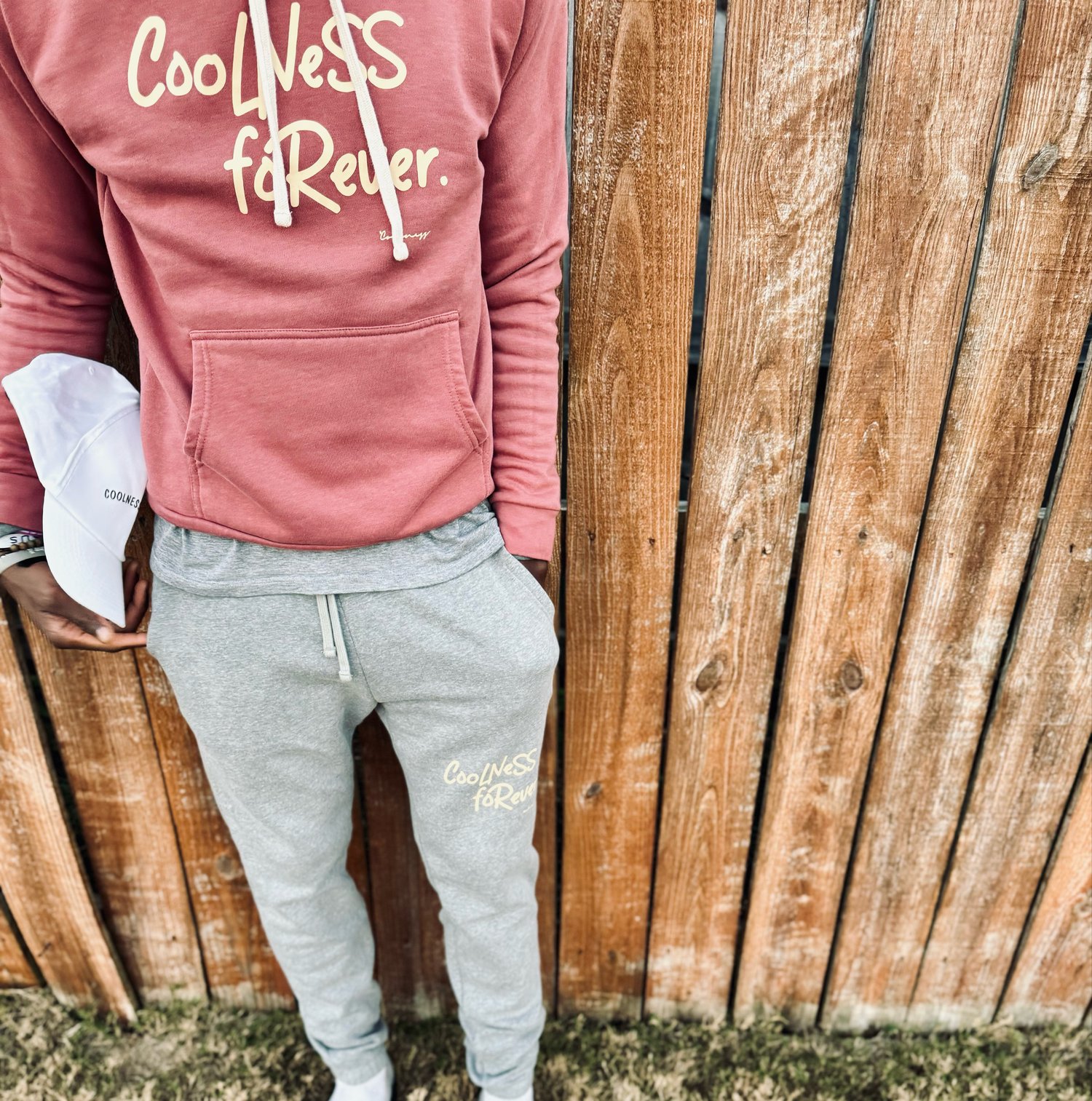Image of Coolness Forever Sweatsuit - Muave/Gray