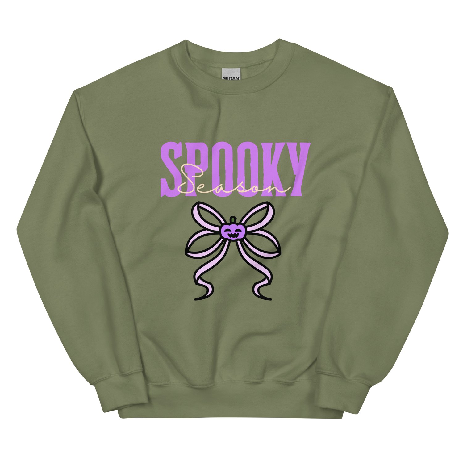 Image of Spooky purple ribbon Unisex Sweatshirt