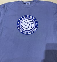 Image 3 of Liberty Lions Volleyball T-Shirt