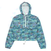 Image 3 of ZEN EXP - Art Drip II Women’s cropped windbreaker