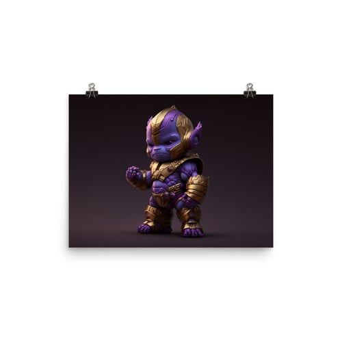Image of Marvel Babies - Thanos | Photo paper poster