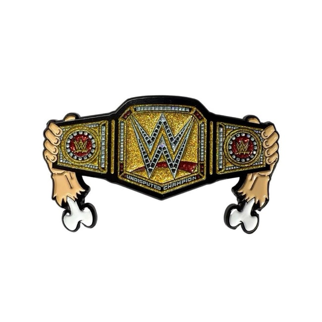 Heavyweight Champ Pack Pin - Undisputed Championship Belt