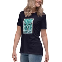 Image 2 of Women's Relaxed T-Shirt, Cowgirl tee, Western