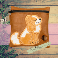 Dog Poo Bag (with keychain or clasp)