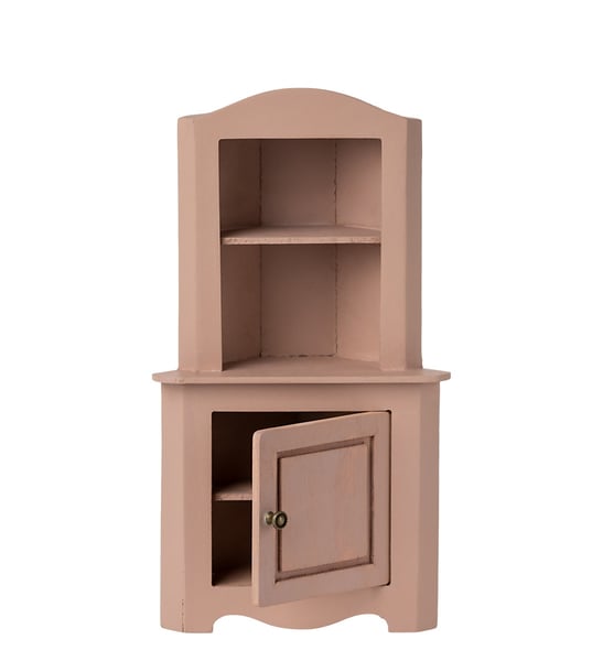 Image of Maileg - Miniature Corner Cabinet rose