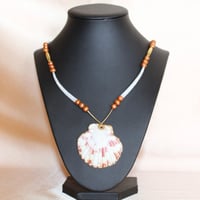 Image 1 of Golden shells necklace