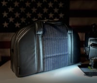 Image 1 of Corrado blue dot duffle