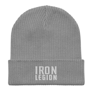 Image of Iron Legion Organic ribbed beanie