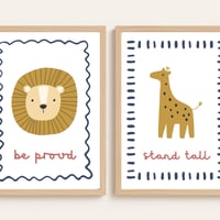 Image 5 of Be Proud Lion Print