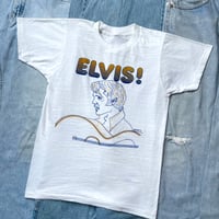 Image 2 of Original 1970s Elvis Shirt Size Medium 