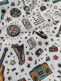 Image 2 of NEW Music Mutt Dog Bandana