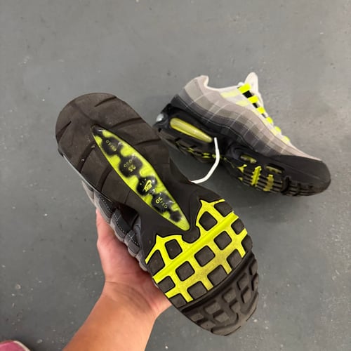 Image of 2025 Nike Air Max 95s Neon Big Bubble, size uk 9.5