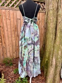 Image 2 of Tie Back Maxi Dress Large
