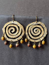 Image 1 of Spiral earrings
