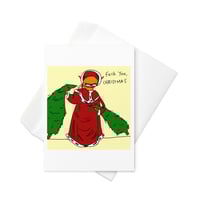 Image 1 of Greeting card f u xmas