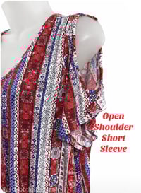 Image 4 of New 20 Faded Glory Open Shoulder Top #731*8