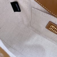 Image 15 of Miumiú Raffia Hobo Bag