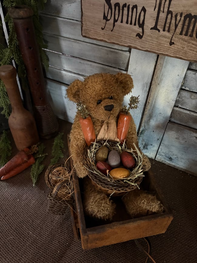 PRE-ORDER! Belle and her basket of eggs