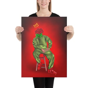 Canvas Print Rosebud