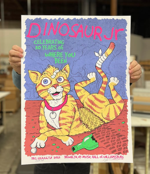 Image of Dinosaur Jr.  Brooklyn Where You Been Anniversary Shows