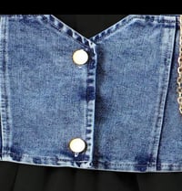 Image 3 of Denim Vest Dress