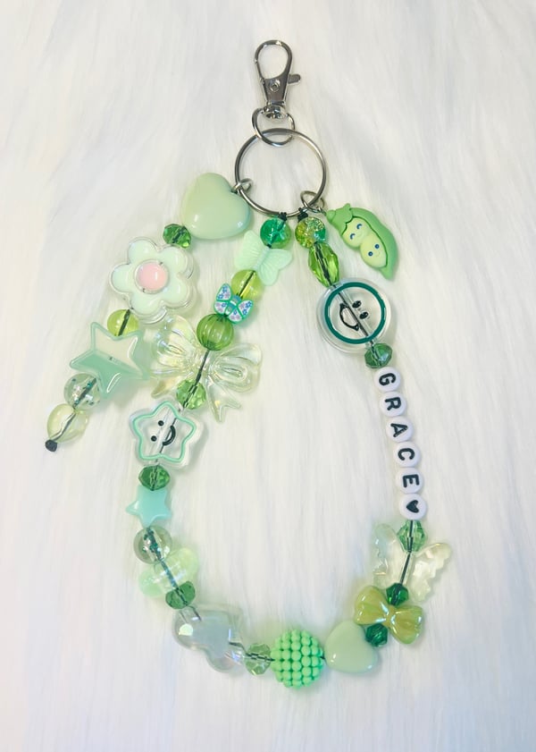Image of Name personalized keychain