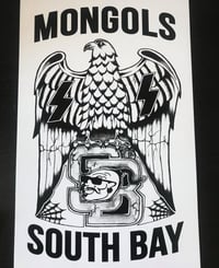 MONGOLS WARBIRD POSTER 11X17