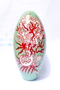 Image 2 of TASHI DELEK (བཀྲ་ཤིས་བདེ་ལེགས) VASE
