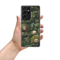 Image 18 of Flora and Fauna Goblincore Grunge Snails and Moss Clear Case for Samsung®