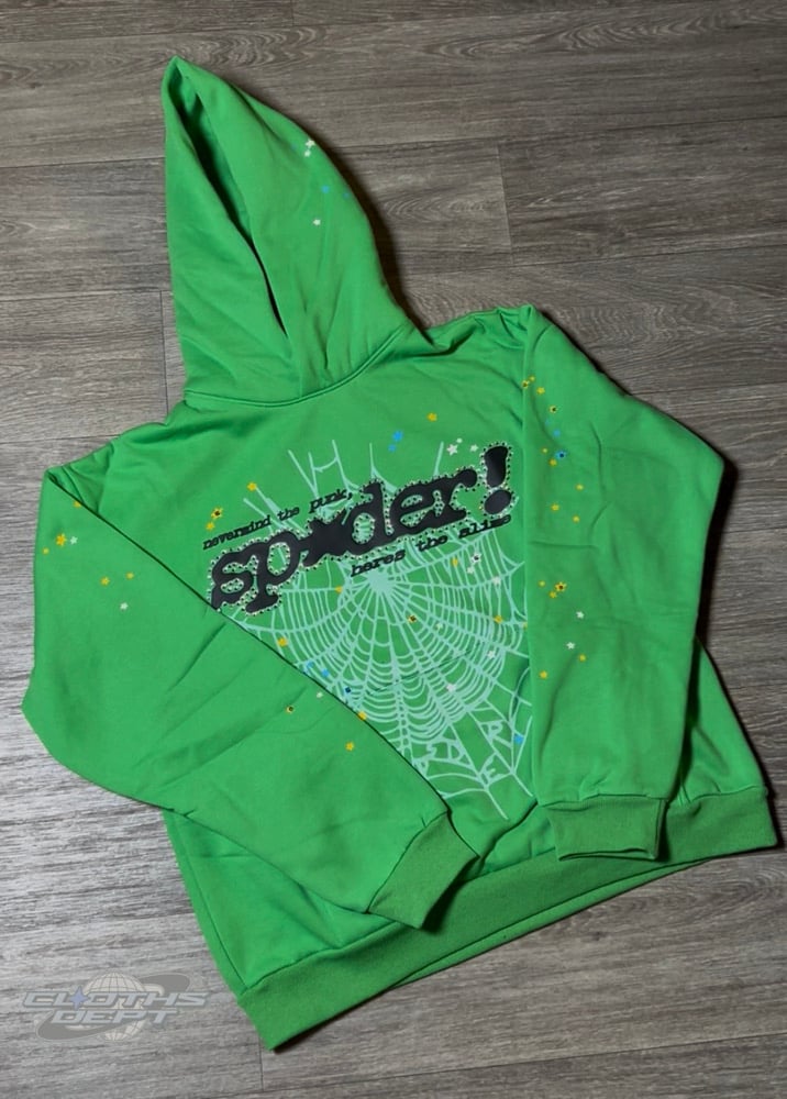Image of Spider Green Hoodie