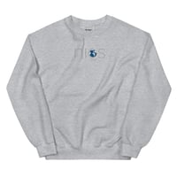 Image 2 of NICS - Logo with Globe - Crewneck - Grey or Black