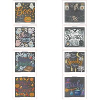 Image 3 of Halloween Vibes Mini Diamond Painting Kit by AylaandEnnaDesigns
