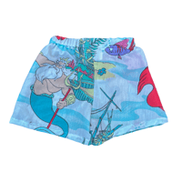 Image 2 of Little Mermaid Shorts - Size 4