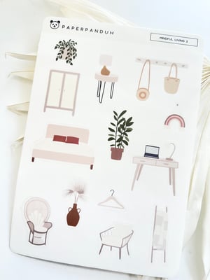 Image of Minimal Living Sticker Sheets