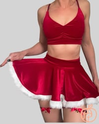 Image 4 of Gothmas collection - Velvet Vixon Set - Black