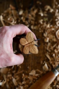 Image 3 of Butterfly Pendant Necklace