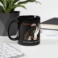 Black Glossy Mug