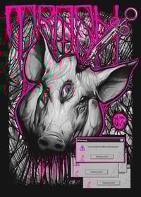EXISTANCE ERASED Print
