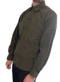 Image 2 of Tinsley Cord overshirt in Olive 