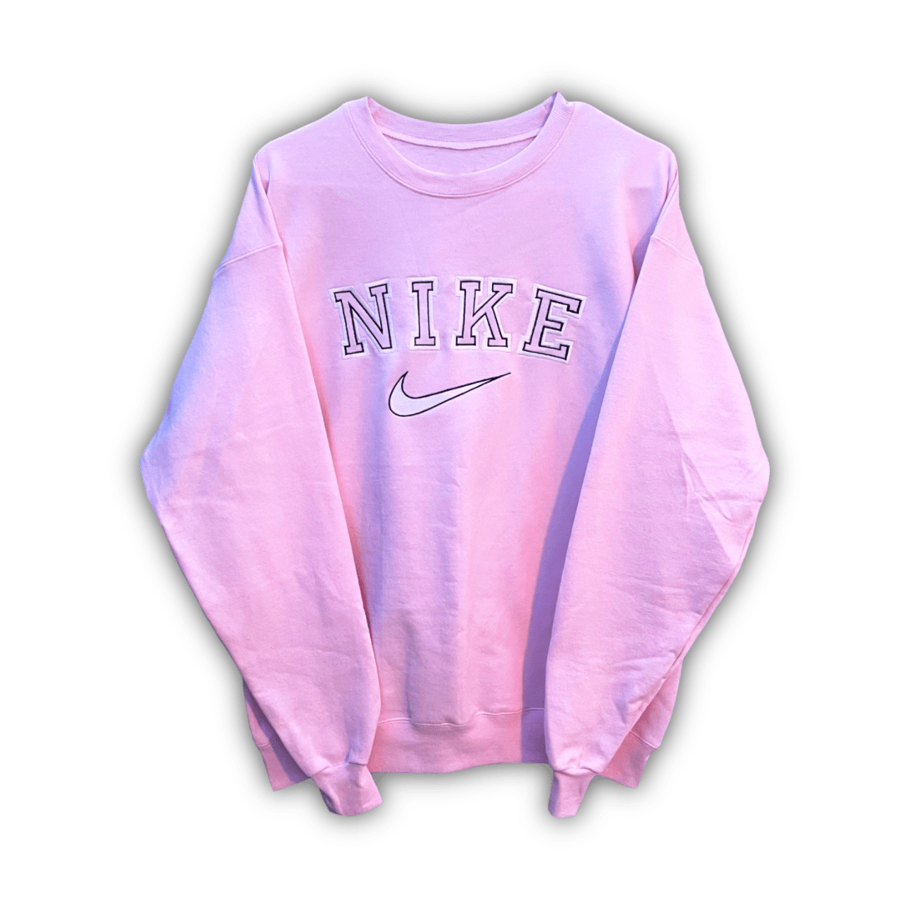 pink nike sweatshirt vintage