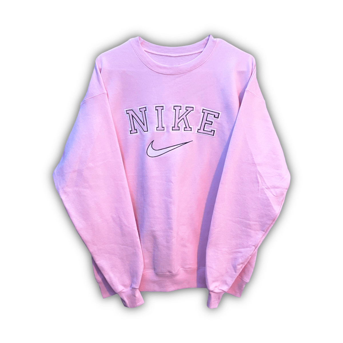 Light pink best sale nike crew neck