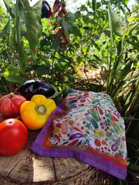 Image 7 of Pañuelo HUERTA blanco