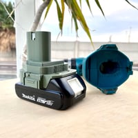 Image 2 of Makita 18V/14.4V/12V  NiCad NiMh Adapter To Makita LXT 18v Battery 