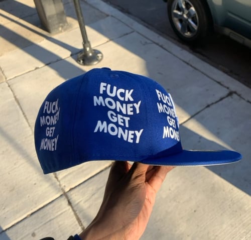 Image of BLUE FMGM SOX FITTED 