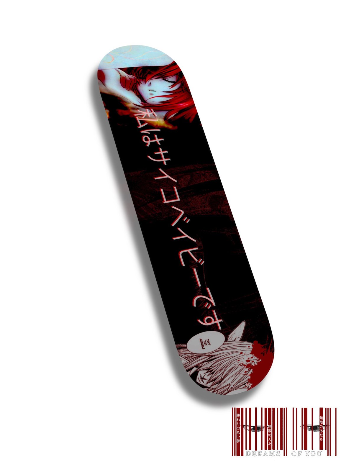 Anime Skateboard Deck Designs