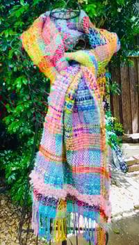 Image 5 of Hand Woven Scarf or Wrap- Made to Order 