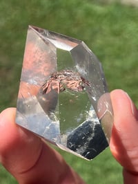 Image 7 of Faceted Clear Quartz Crystal #2493