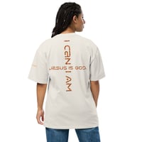 Image 1 of I Can I Am "No Weapon" Oversized faded t-shirt
