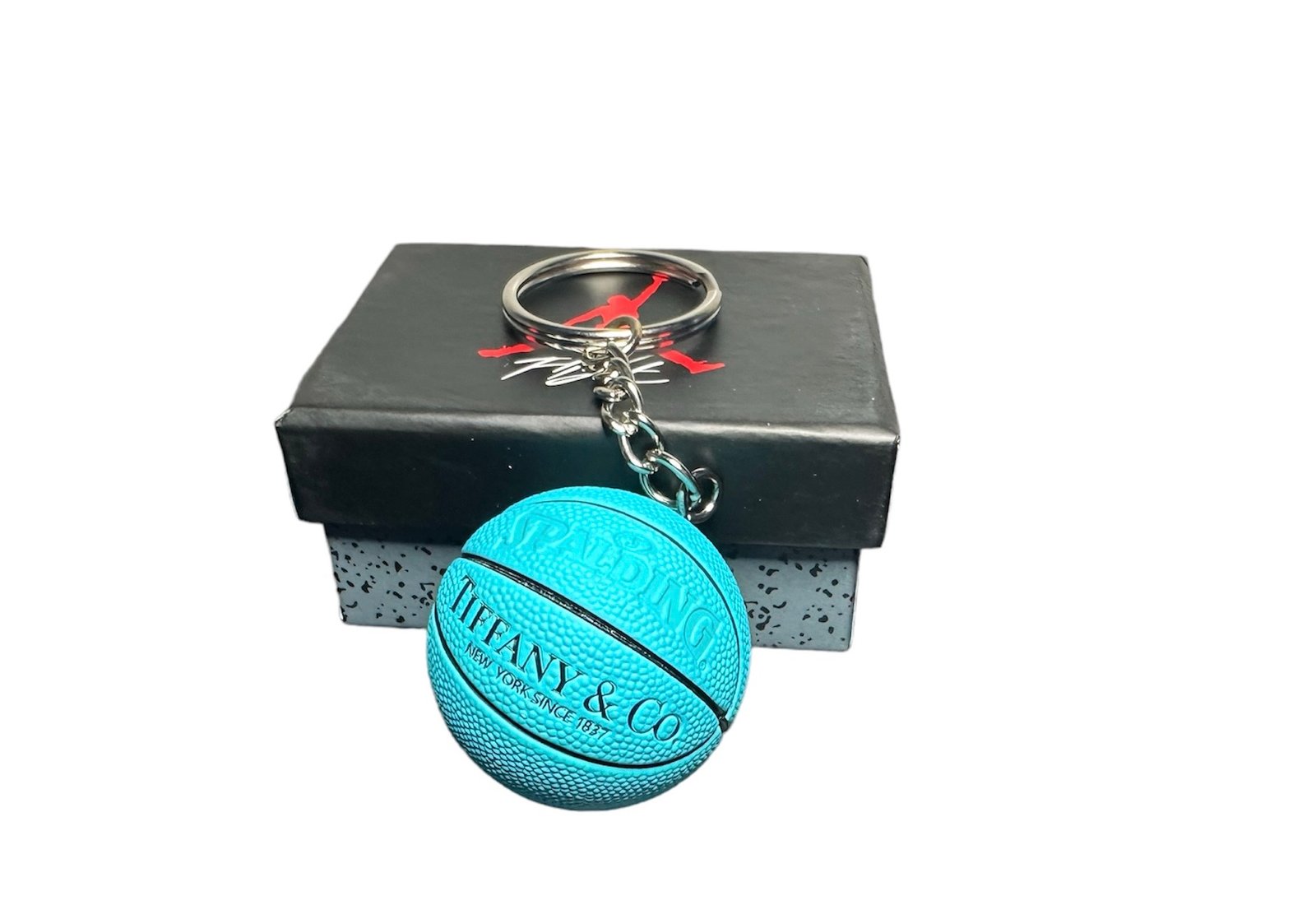 On sale Auth TIFFANY&Co Basketball Keychain.