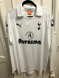 Image 8 of Tottenham Hotspur “MODRIĆ 14” 2010/11 Long Sleeve Home Shirt + PL patches (L)